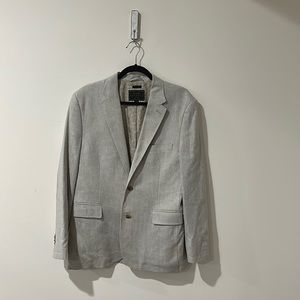 • Jos. A Bank • Men’s Tailored Fit Blazer Jacket Cream / White  Medium 17